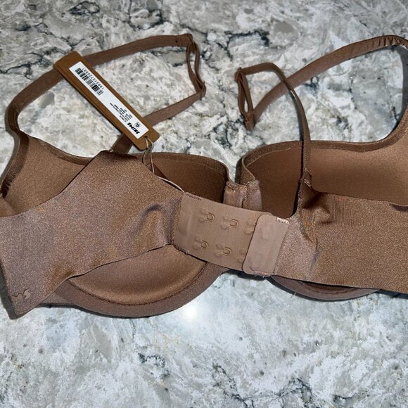 SKIMS Push Up Balconette Bra - 32C - Sienna - Picture 2 of 3
